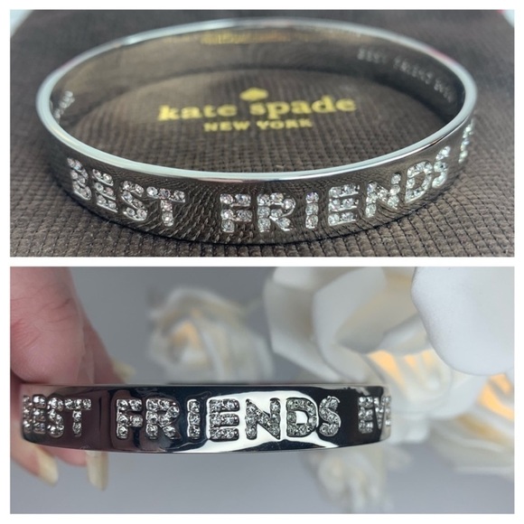 Kate Spade Best Friends Ever Idiom Bracelet Wedding Gift - Picture 1 of 2